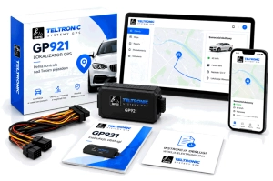 Lokalizator GPS GP921 lokalizacja pojazdu na żywo wpinany w instalację
